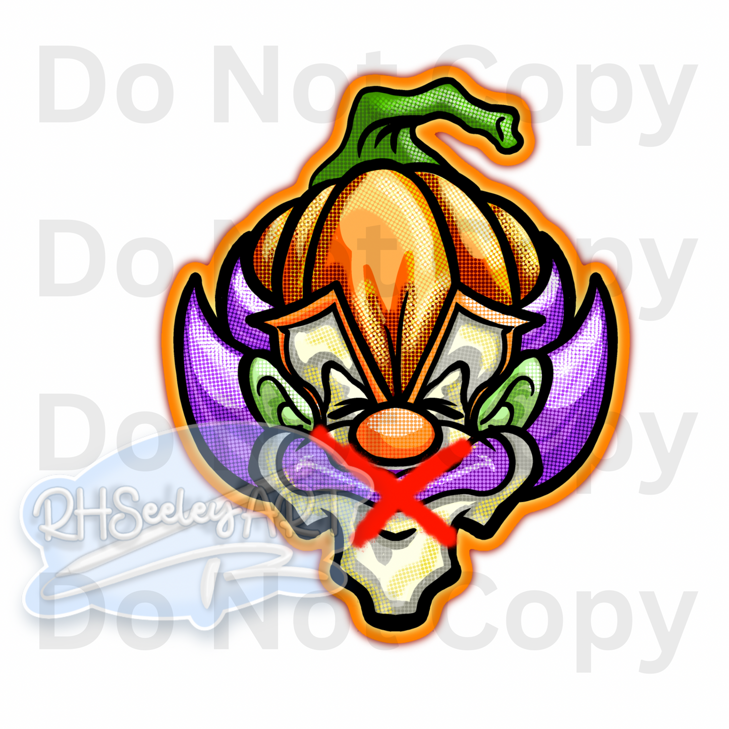 Hear No Evil, See No Evil, Speak No Evil Clown PNG Set