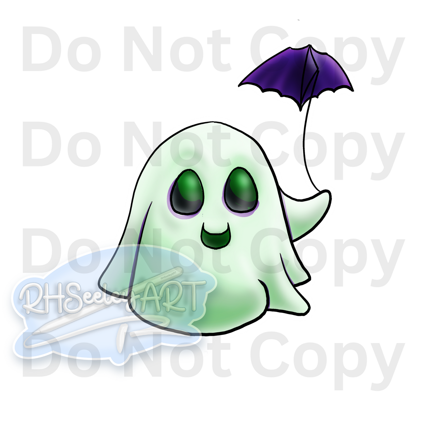 Ghost Flying Kite PNG