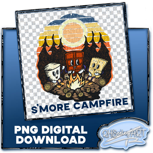 S’more Camping - Blank