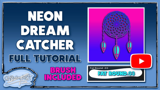 Neon Dream Catcher: Full Tutorial