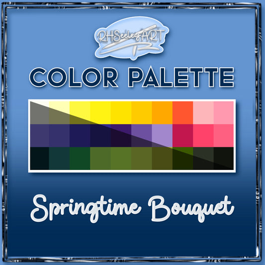 Springtime Bouquet Color Palette